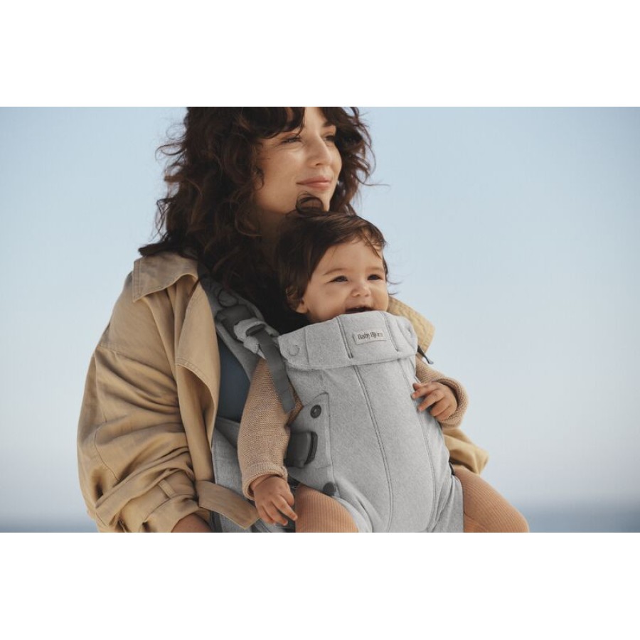Babybjorn Μάρσιπος Harmony, Woven, Light Gray Melange