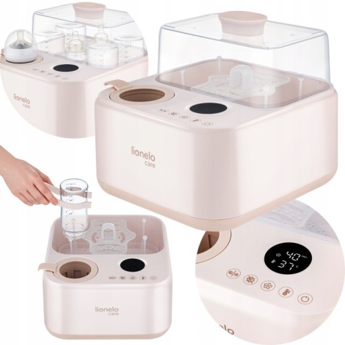 Lionelo Steamup Αποστειρωτής – Στεγνωτήρας – Θερμαντήρας 3 Σε 1 Beige
