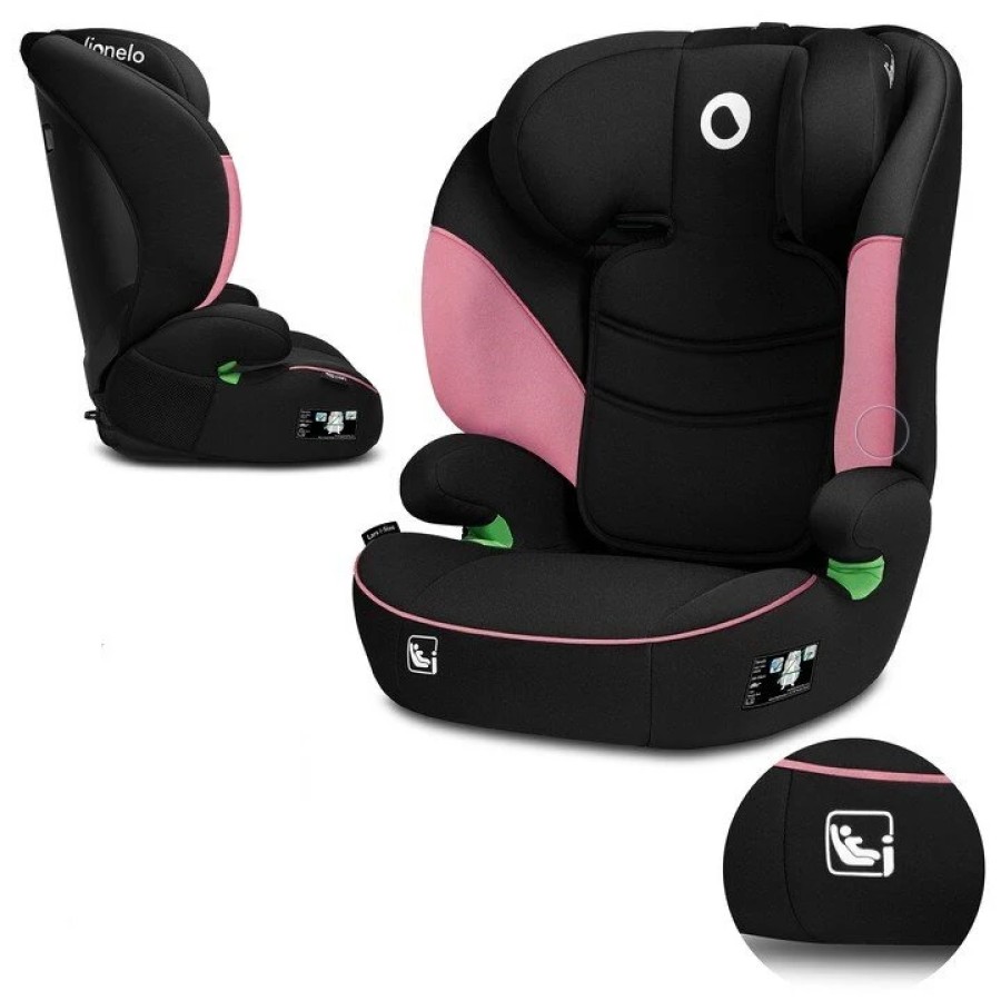 Lionelo Lars I-Size Κάθισμα Αυτοκινήτου 100-150Cm Ή 15-36Kg Pink Baby