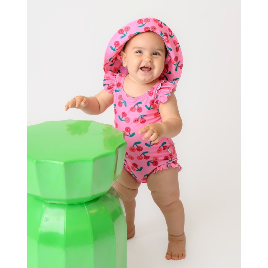 Zoocchini Cape Sunhat Upf50 Cherry - 6-24M