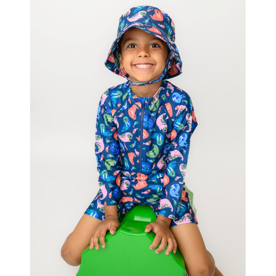 Zoocchini Cape Sunhat Upf50 Walrus - 2-4 Ετών