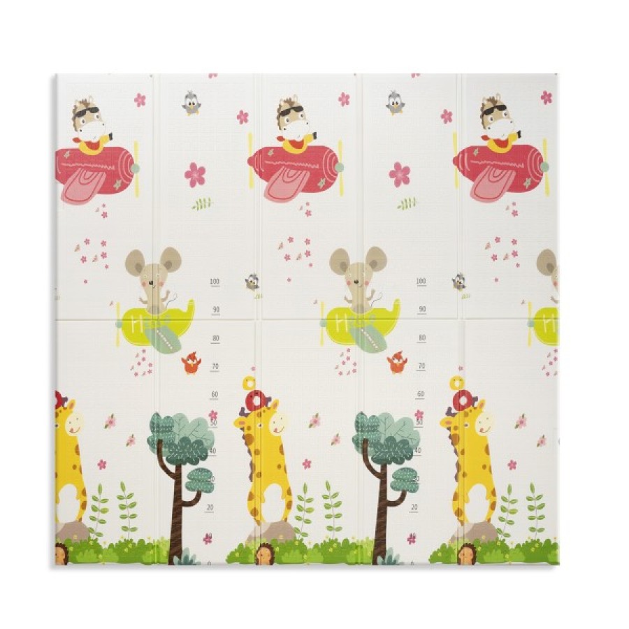 Interbaby Πτυσσόμενο Χαλάκι Δραστηριοτήτων Forest 180X200Cm