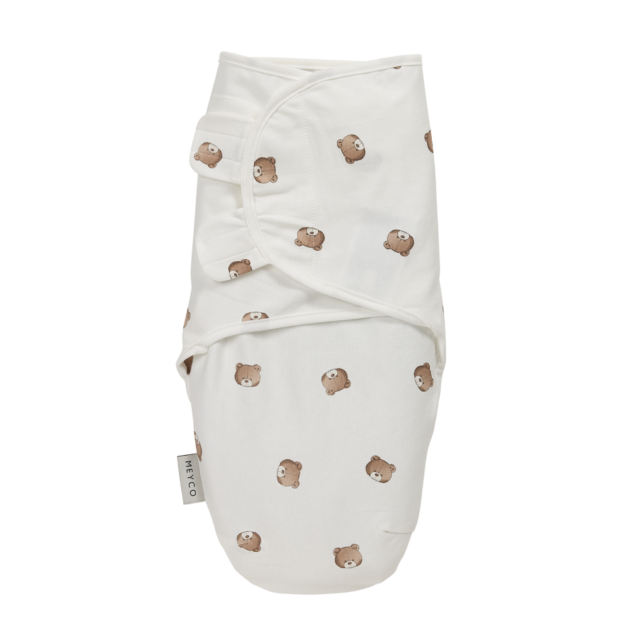 Meyco Swaddle Bear Multicolor 0-3 Μηνών