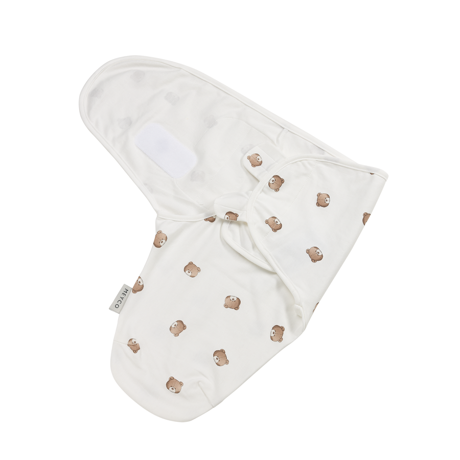 Meyco Swaddle Bear Multicolor 0-3 Μηνών
