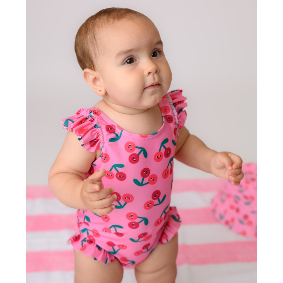Ολόσωμο Μαγιώ Cherry - 12-24M