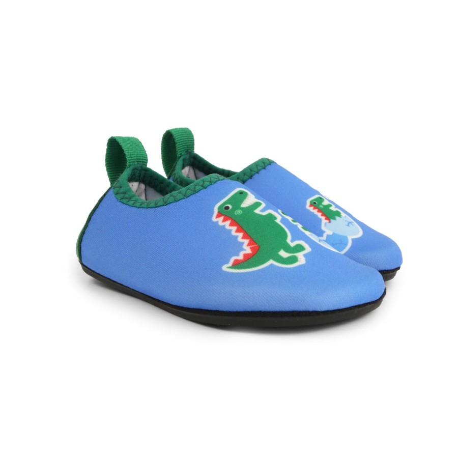 Zoocchini Παπουτσάκια Θαλάσσης Dinosaur - Size 23