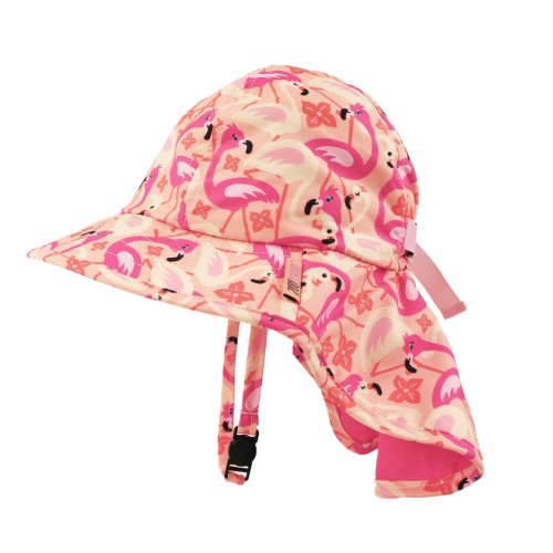 Zoocchini Cape Sunhat Upf50 Franny The Flamingo - 6-24M