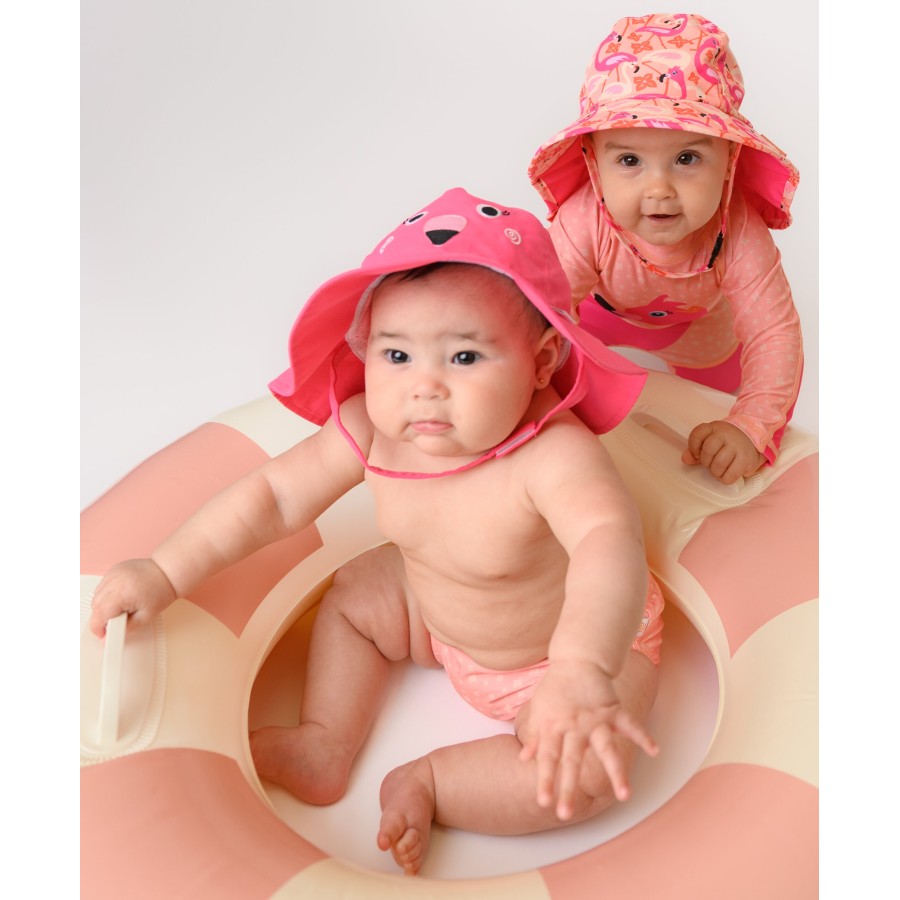 Zoocchini Cape Sunhat Upf50 Franny The Flamingo - 6-24M