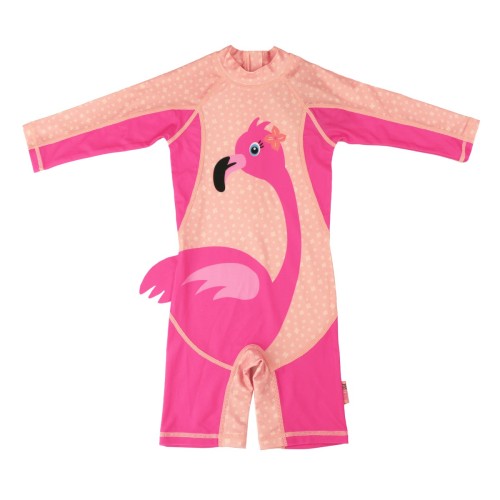 Zoocchini Surf Suit Upf50 Franny The Flamingo - 6-12M