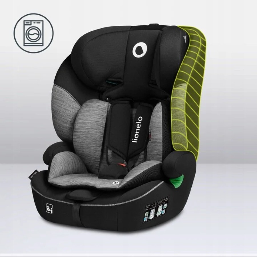 Lionelo Levi One I-Size Κάθισμα Αυτοκινήτου 9-36Kg Black Gray