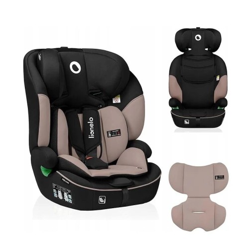 Lionelo Levi I-Size Κάθισμα Αυτοκινήτου 9-36Kg Beige Latte