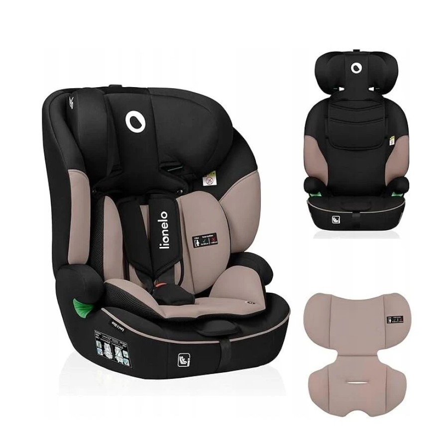 Lionelo Levi I-Size Κάθισμα Αυτοκινήτου 9-36Kg Beige Latte