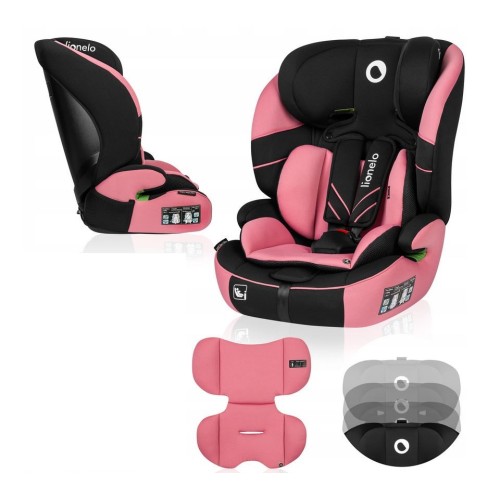 Lionelo Levi One I-Size Κάθισμα Αυτοκινήτου 9-36Kg Pink Rose