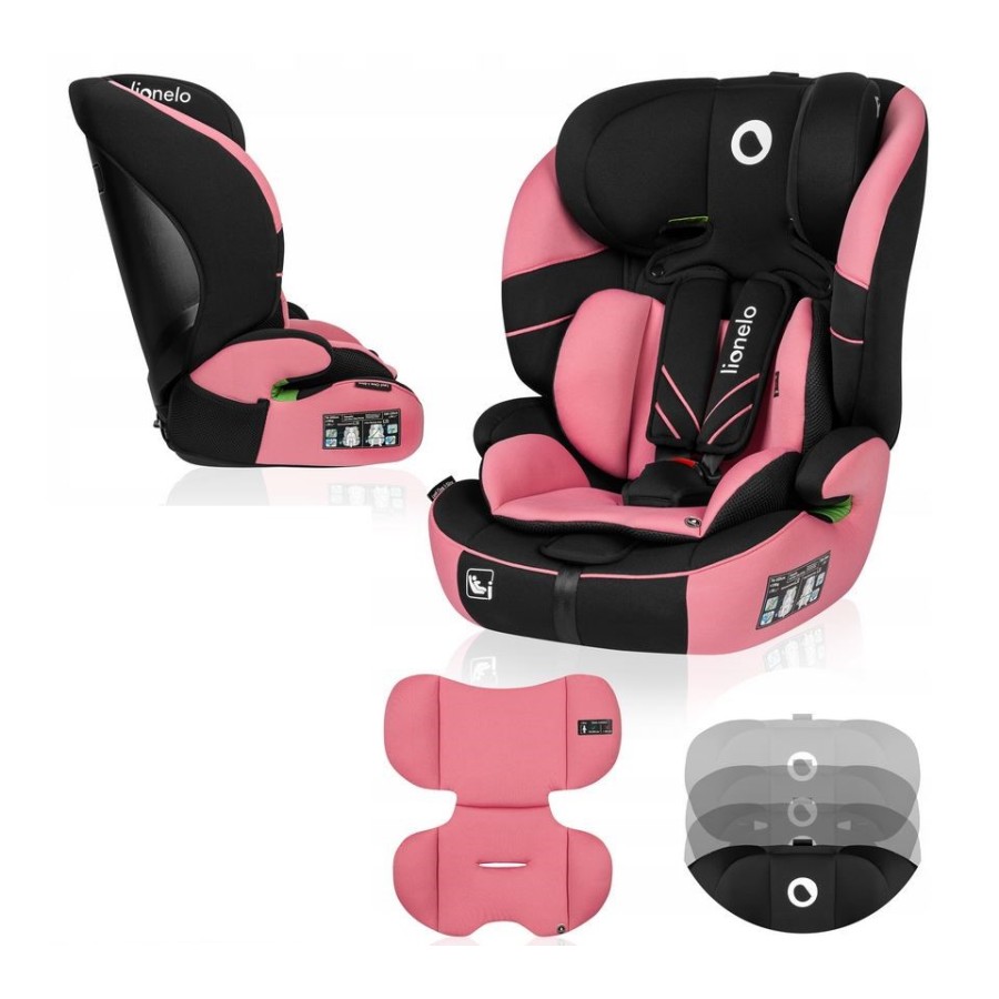 Lionelo Levi One I-Size Κάθισμα Αυτοκινήτου 9-36Kg Pink Rose