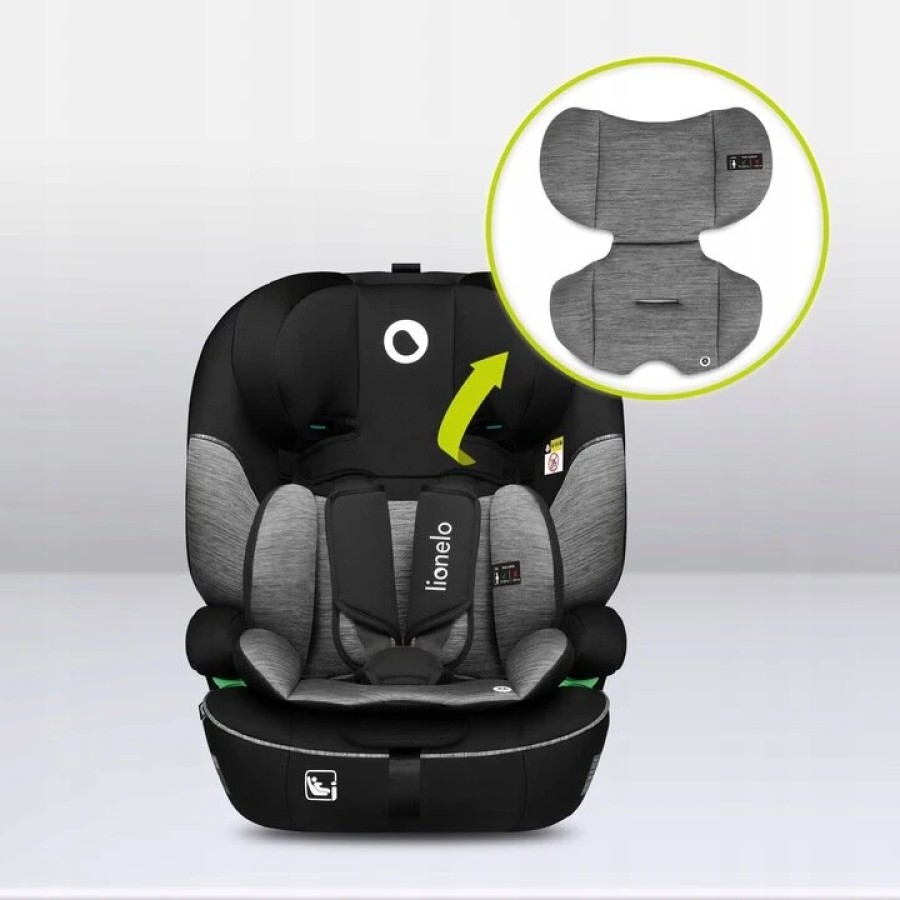 Lionelo Levi One I-Size Κάθισμα Αυτοκινήτου 9-36Kg Black Carbon