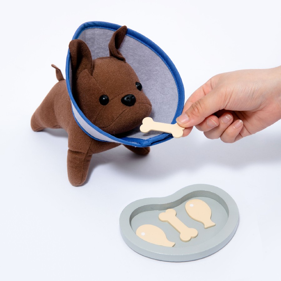 Ξύλινο Σετ Κτηνιάτρου με Σκυλάκι (Veterinary Play Set) – Παιδικό Παιχνίδι Ρόλων-UMU1313