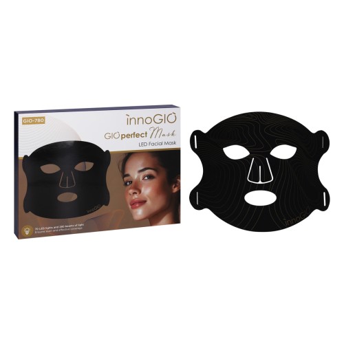 InnoGIO GIOperfect LED Μάσκα Προσώπου με 4 Φωτισμούς & Near Infrared – Αντιγήρανση, Ενυδάτωση & Περιποίηση Επιδερμίδας
