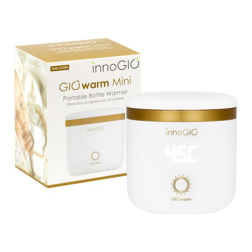 INNOGIO GIOwarm Mini Θερμαντήρας Μπιμπερό Ταξιδιού USB για Γάλα & Βρεφικά Γεύματα