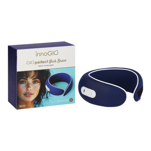 INNOGIO Συσκευή Μασάζ Αυχένα GIOperfect Neck Brace GIO-750 – Ασύρματο Θερμαινόμενο Μασάζ Αυχένα για Ανακούφιση & Χαλάρωση