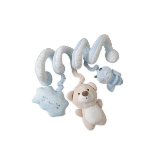 Interbaby Bear Blue Σπιράλ Δραστηριοτήτων για Καρότσι, Κούνια & κάθισμα αυτοκινήτου