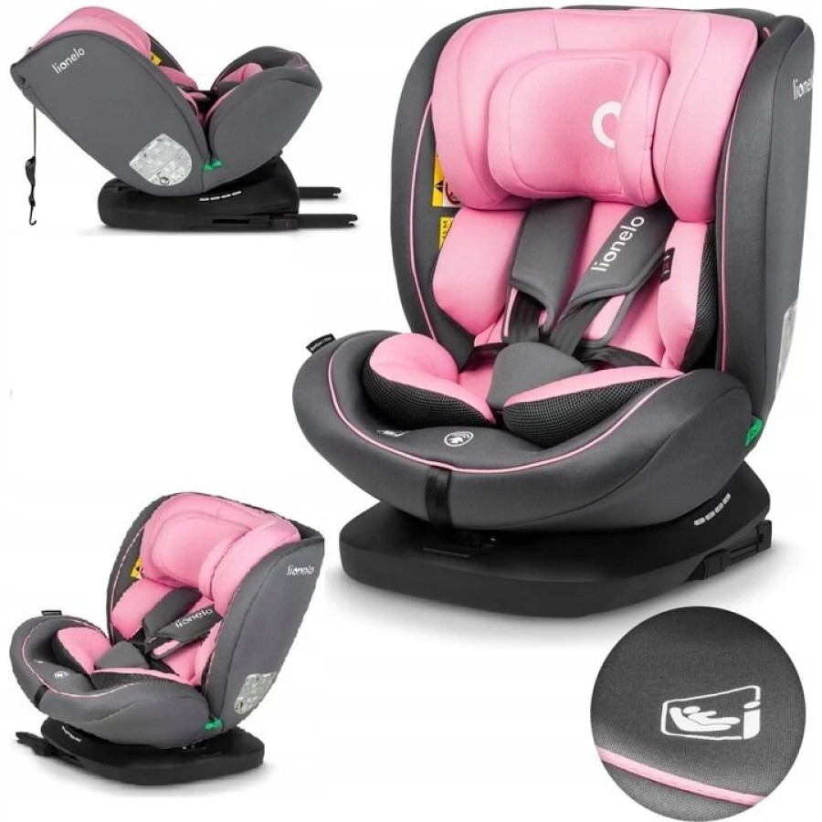 Lionelo Bastian I-Size Kάθισμα Aυτοκινήτου 40-150Cm Pink Rose