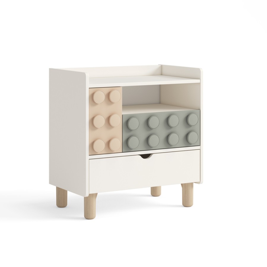Bebe Stars Συρταριέρα LEGO με Soft Close και Αποθηκευτικούς Χώρους