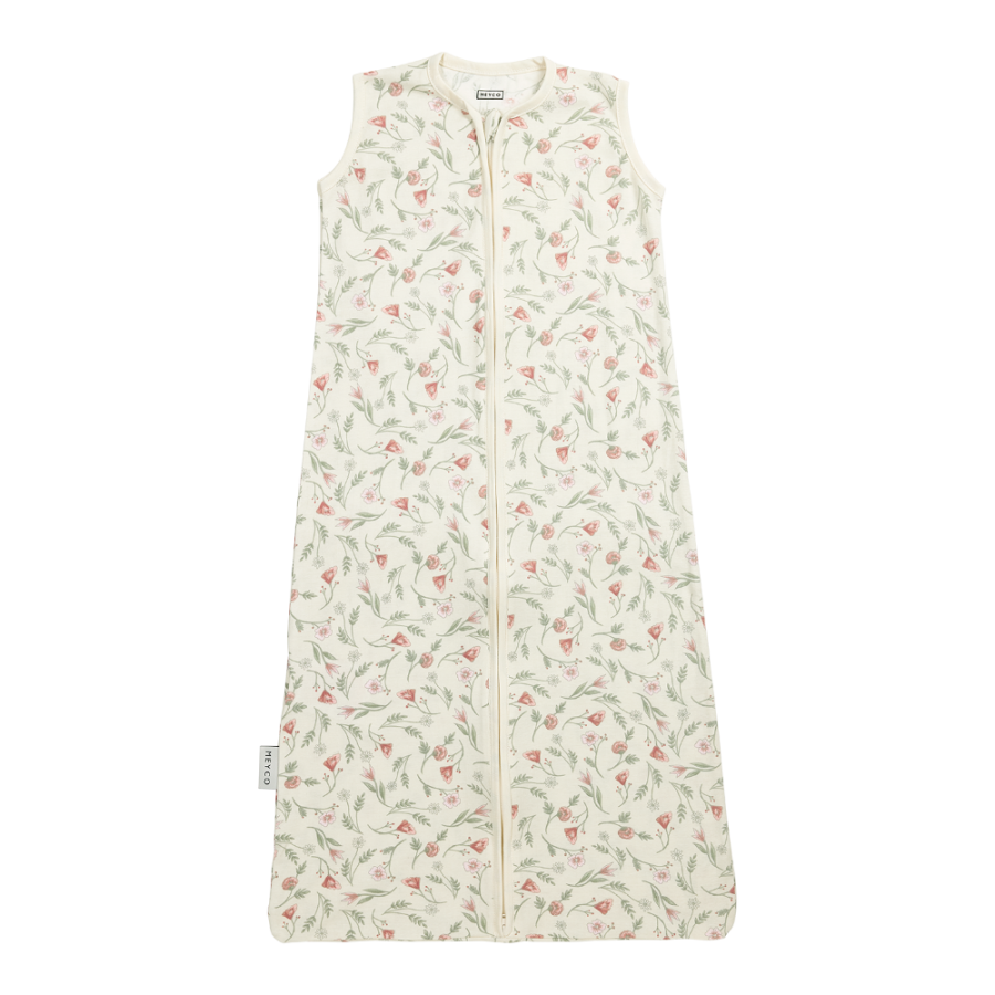 Meyco Καλοκαιρινός Υπνόσακος Jersey Flower Multicolour 0.3 Tog - 60Cm