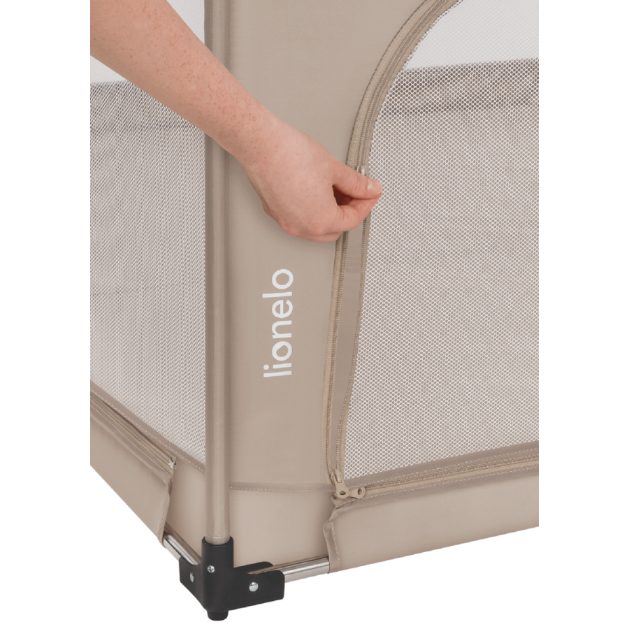 Lionelo Florence XL Easy Fold Πάρκο Παιχνιδιού 180x200cm Αναδιπλούμενο  Beige Sand