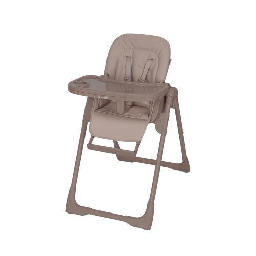 Lionelo Linn Plus Καρεκλάκι Φαγητού Beige Taupe