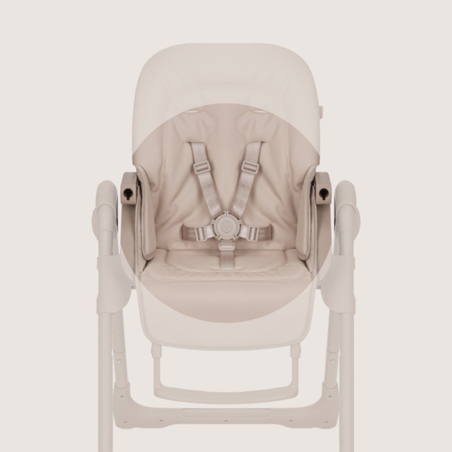 Lionelo Linn Plus Καρεκλάκι Φαγητού Beige Taupe