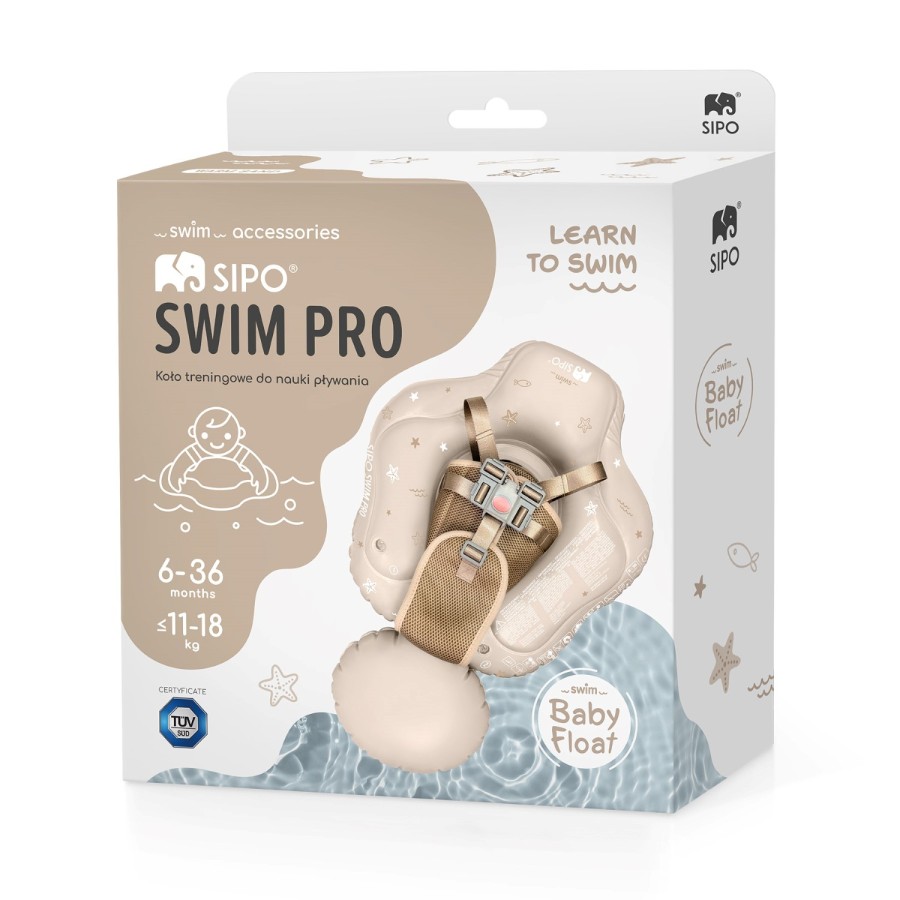 Swimpro Βρεφικό Σωσίβιο Εκμάθησης Κολύμβησης Sand 6-36 Μηνών (11-18kg)