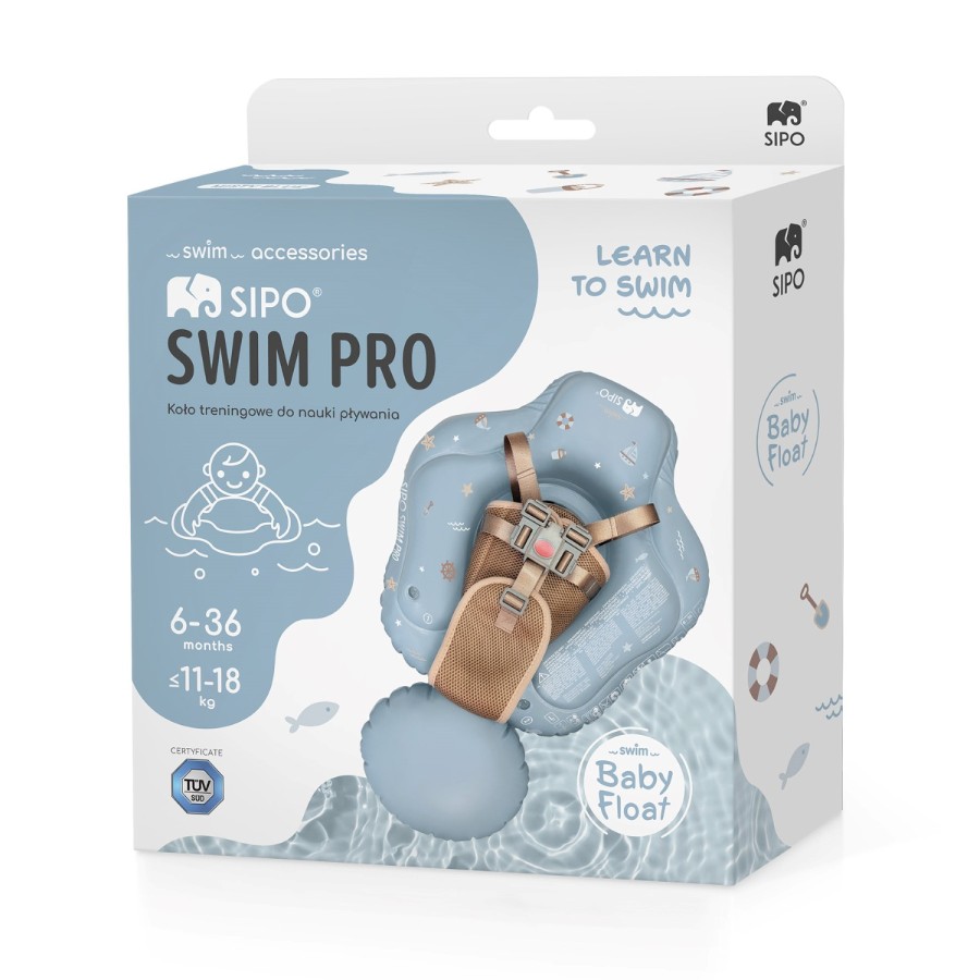 Swimpro Βρεφικό Σωσίβιο Εκμάθησης Κολύμβησης Blue 6-36 Μηνών (11-18kg)