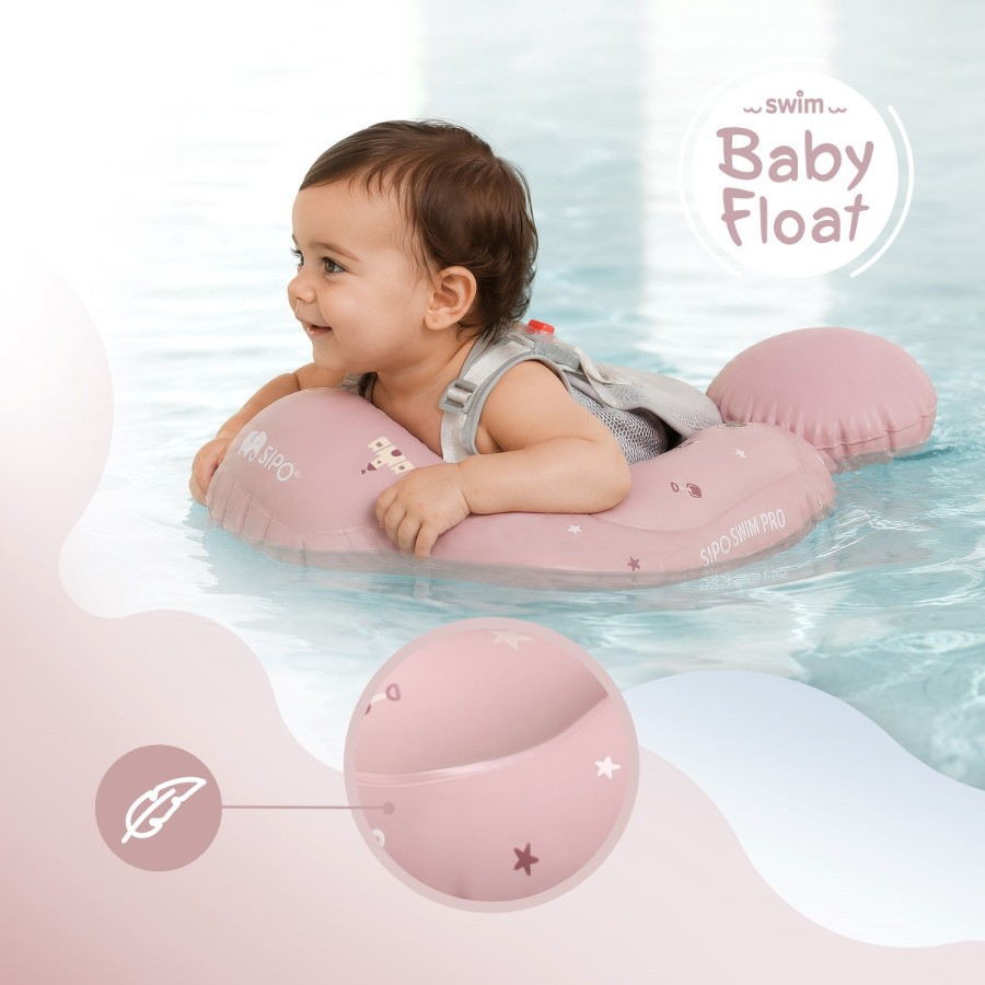 Swimpro Βρεφικό Σωσίβιο Εκμάθησης Κολύμβησης pink 6-36 Μηνών (11-18kg)