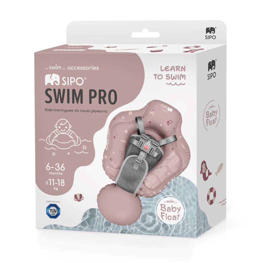 Swimpro Βρεφικό Σωσίβιο Εκμάθησης Κολύμβησης pink 6-36 Μηνών (11-18kg)