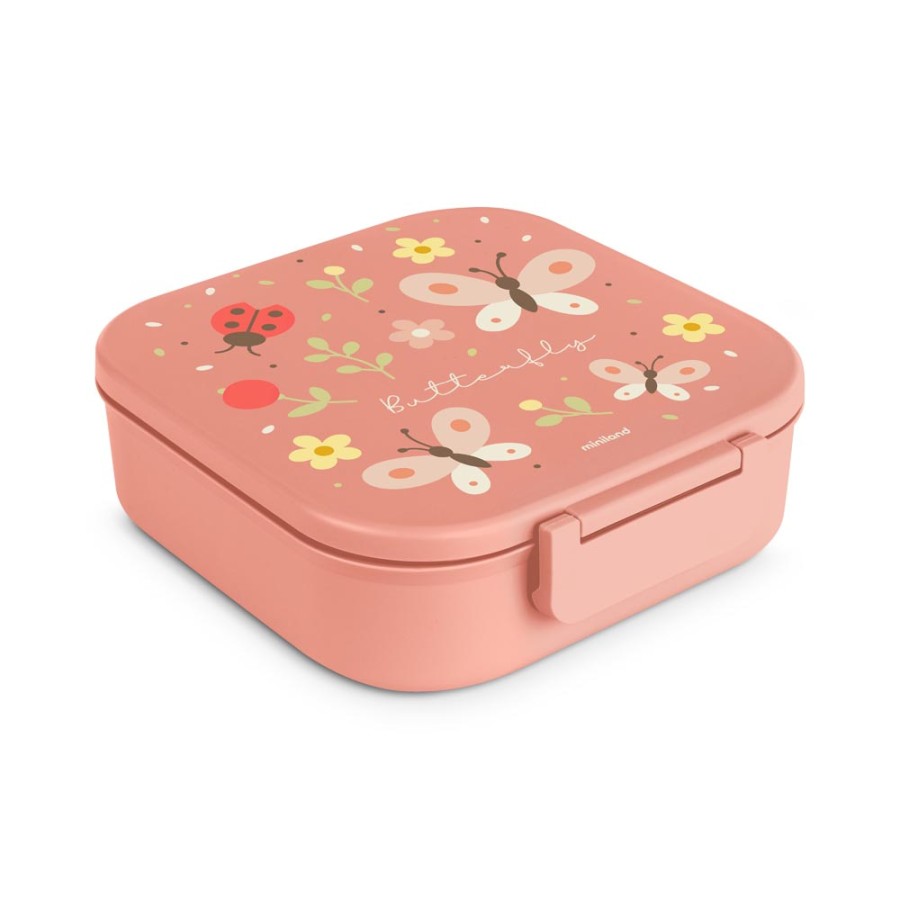 Miniland Παιδικο Δοχειο Φαγητου Butterfly 1200 Ml