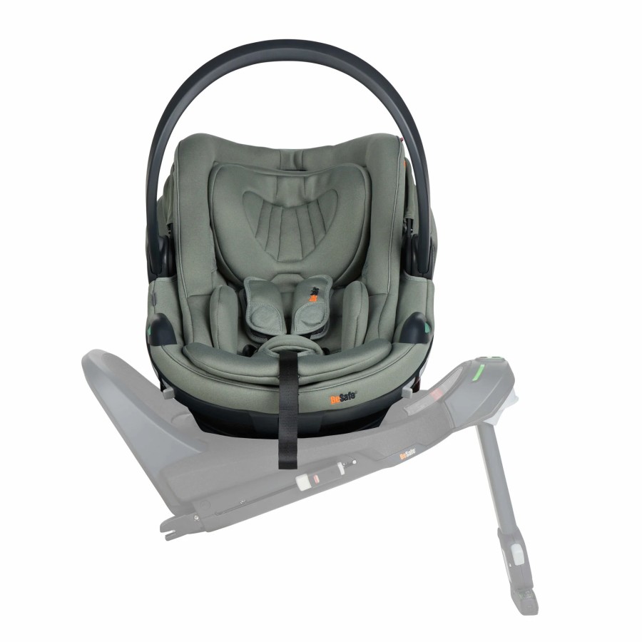 BeSafe Go Beyond i-Size Βρεφικό Κάθισμα Αυτοκινήτου Meadow Green Soft Breeze 40-87cm (0-13kg 