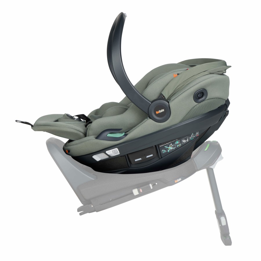 BeSafe Go Beyond i-Size Βρεφικό Κάθισμα Αυτοκινήτου Meadow Green Soft Breeze 40-87cm (0-13kg 