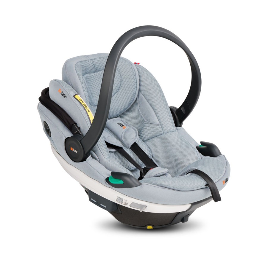 BeSafe Go Beyond i-Size Βρεφικό Κάθισμα Αυτοκινήτου Dark Sand Soft Breeze 40-87cm (0-13kg)