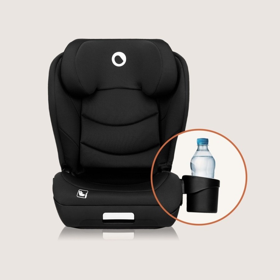 Lionelo Neal I-Size Isofix Κάθισμα Αυτοκινήτου 100-150 Cm Black Carbon