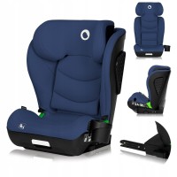 Lionelo Neal I-Size Isofix Κάθισμα Αυτοκινήτου 100-150 Cm Blue Navy