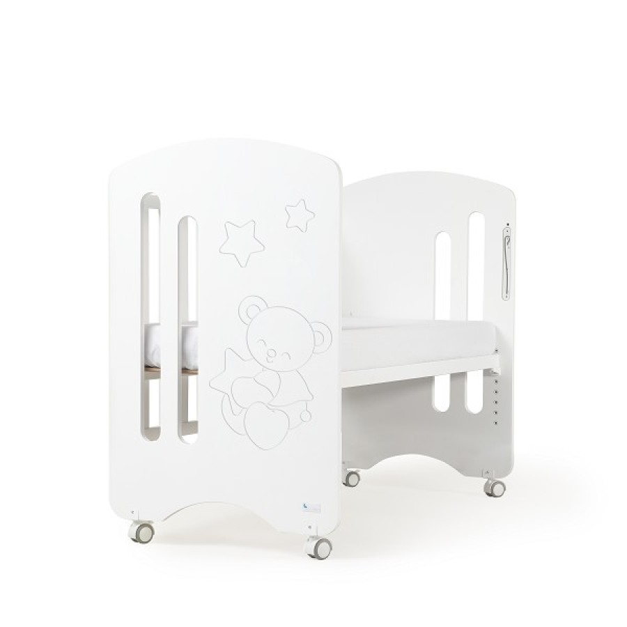 Ιnterbaby Lovely Βρεφική Κούνια 60X120 White
