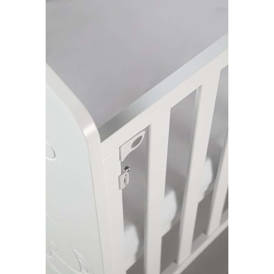 Ιnterbaby Lovely Βρεφική Κούνια 60X120 White