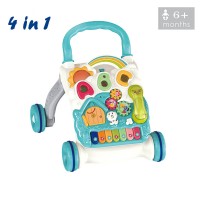 Bebe Stars Jungle 3 in 1 Μουσική Περπατούρα Μωρού με Πιάνο, Φώτα & Τραπεζάκι Δραστηριοτήτων - Baby Walker