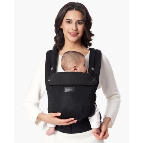 Momcozy PureHug Air Mesh Μάρσιπος Μωρού 3-20kg | Εργονομικός & Αναπνεύσιμος, Black
