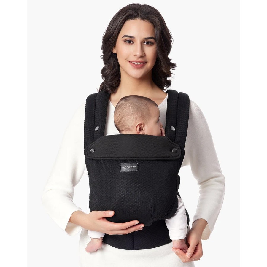 Momcozy PureHug Air Mesh Μάρσιπος Μωρού 3-20kg | Εργονομικός & Αναπνεύσιμος, Black