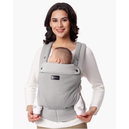 Momcozy PureHug Air Mesh Μάρσιπος Μωρού 3-20kg | Εργονομικός & Αναπνεύσιμος, Grey