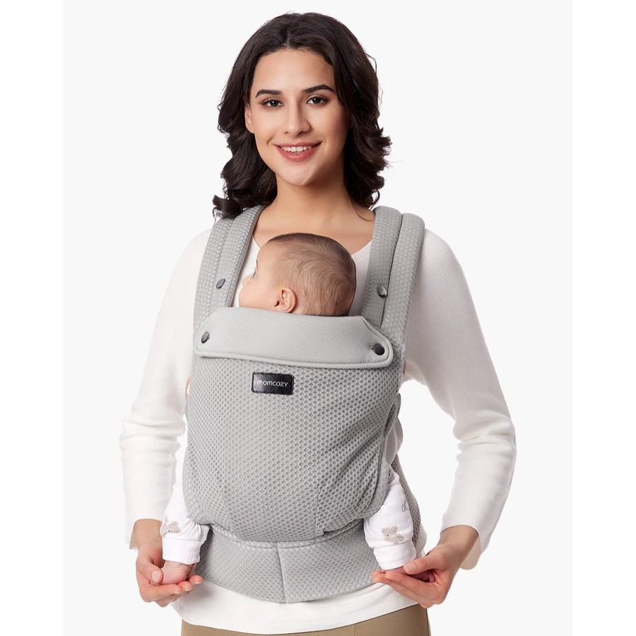 Momcozy PureHug Air Mesh Μάρσιπος Μωρού 3-20kg | Εργονομικός & Αναπνεύσιμος, Grey