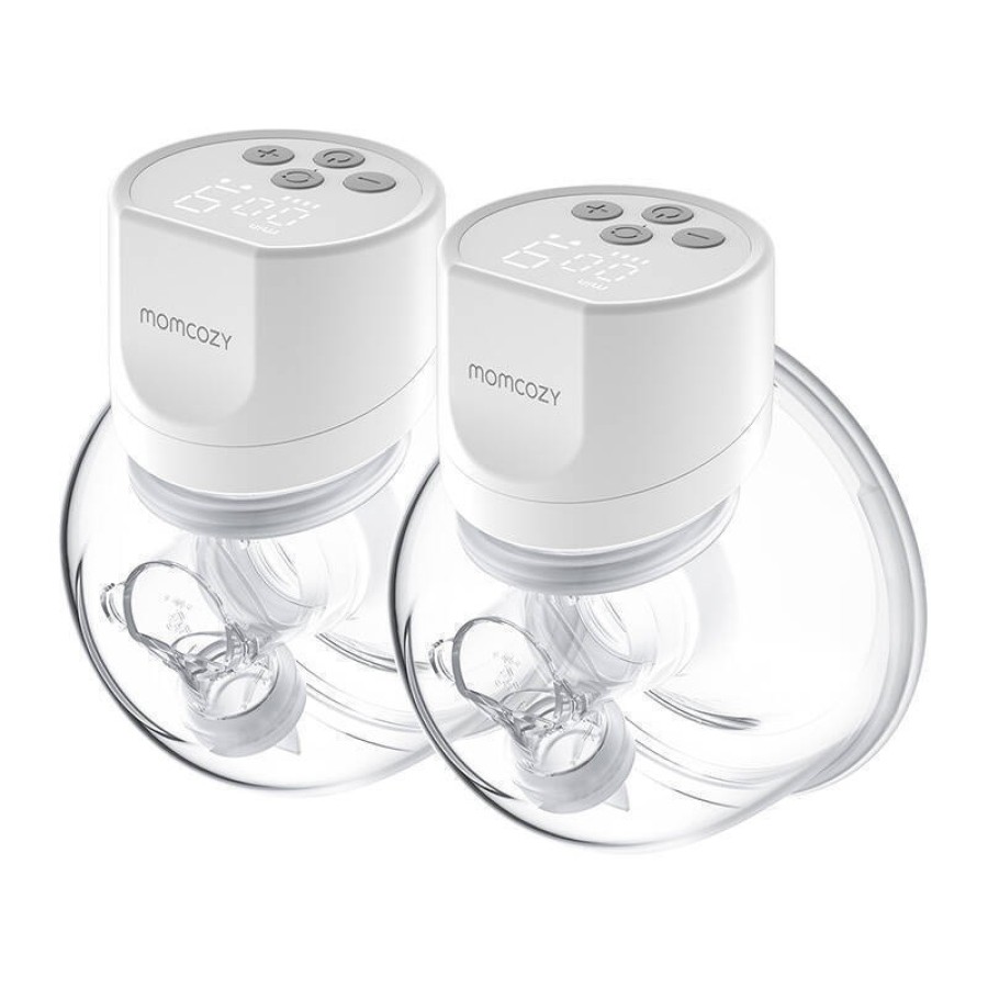 Momcozy S12 Pro Φορητό Διπλό Θήλαστρο Λευκό