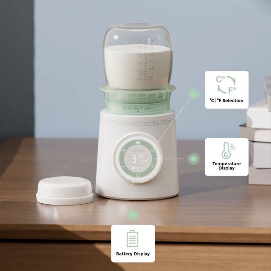 Momcozy Ψηφιακός Θερμαντήρας Μπιμπερό με LCD | Γρήγορη Θέρμανση