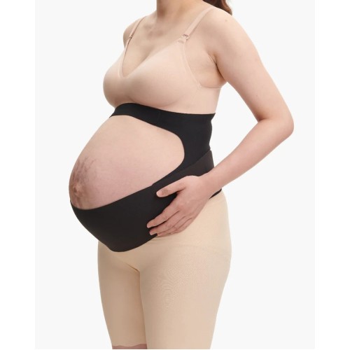 Momcozy Go As You Grow™ Ζώνη Εγκυμοσύνης Υποστήριξης Κοιλιάς με Τιράντες | Maternity Belly Band 18-39 Εβδομάδων